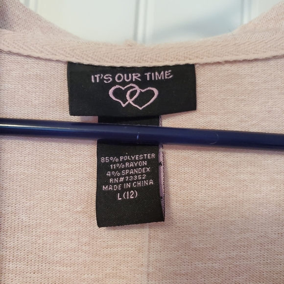 Light Pink Soft Sweatshirt - Picture 2 of 3